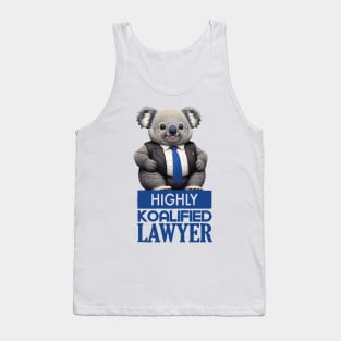 Just a Highly Koalified Lawyer Koala Tank Top